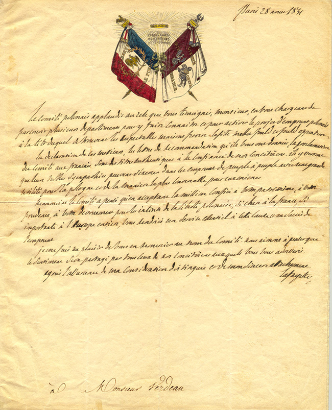1831 letter